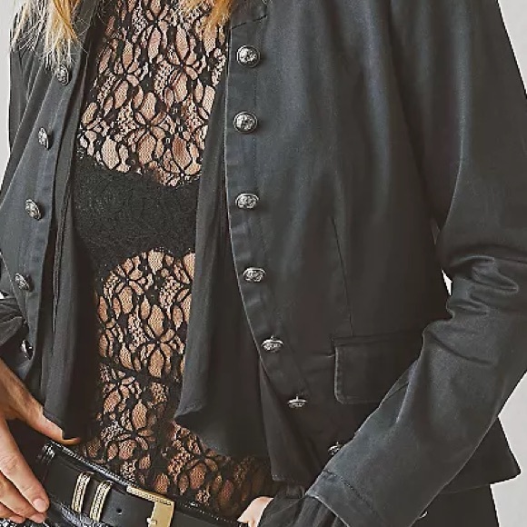 Ruffles Romance Jacket gray - Picture 5 of 12